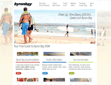 Tablet Screenshot of byron-bay.com